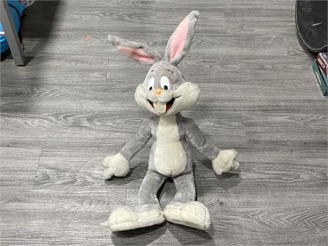 VINTAGE BUGS BUNNY STUFFED FIGURE - GREAT CONDITION (29”)