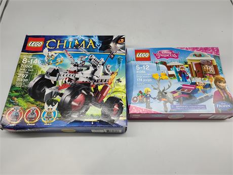 2 OPENED BOX LEGO TOYS