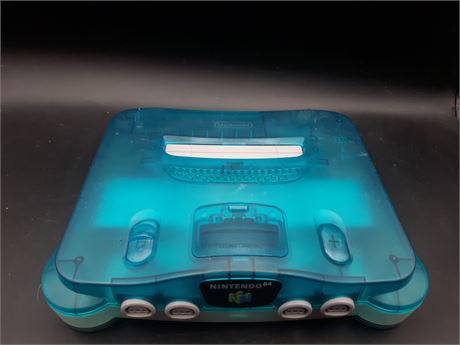 JAPAN MODEL N64 CONSOLE - MODDED TO PLAY ALL REGION GAMES