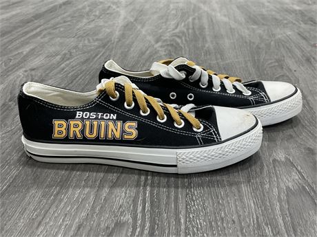 NEW WOMENS CONVERSE STYLE BOSTON BRUINS SHOES - SIZE 41