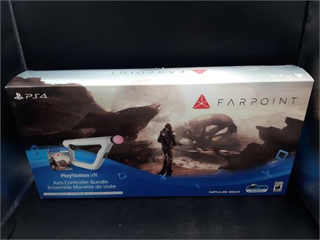 FARPOINT BUNDLE - WITH VR AIM CONTROLLER - VERY GOOD CONDITION - PS4