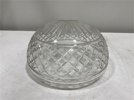 AMERICAN CUT CRYSTAL 1920s LAMP SHADE 9.5” (Hard to find in this condition)