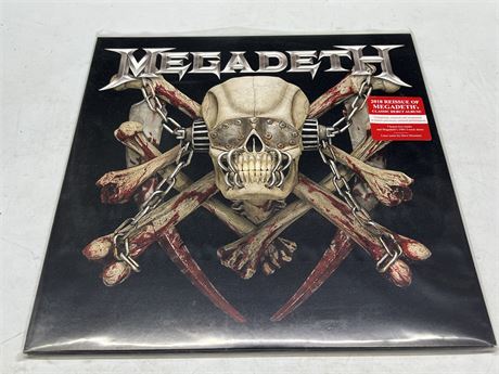 MEGADETH - KILLING IS MY BUSINESS & BUSINESS IS GOOD 2LP - NEAR MINT (NM)