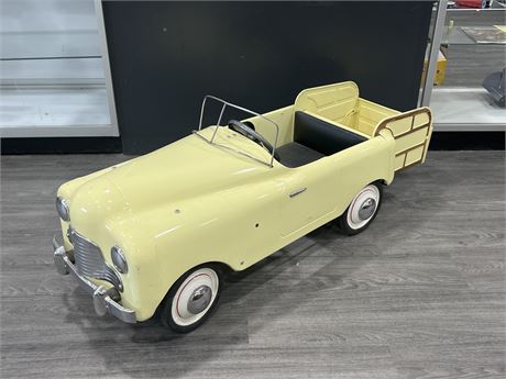 BEAUTIFULLY RESTORED VINTAGE CHEVROLET EXTENDED PEDAL CAR - 47” LONG