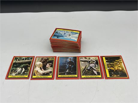 LOT OF 1983 STAR WARS CARDS