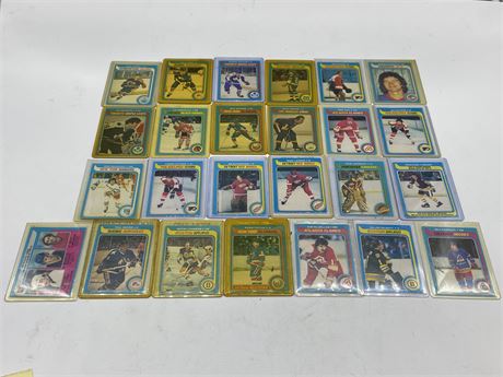 (25) 1978-79 OPC HOCKEY CARDS