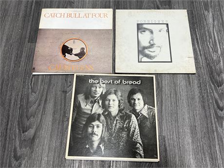 3 MISC RECORDS - VG