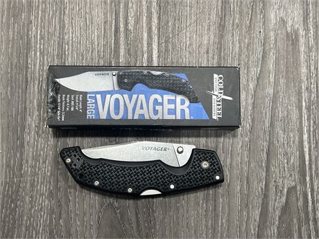 NEW COLD STEEL VOYAGER KNIFE - 4” BLADE