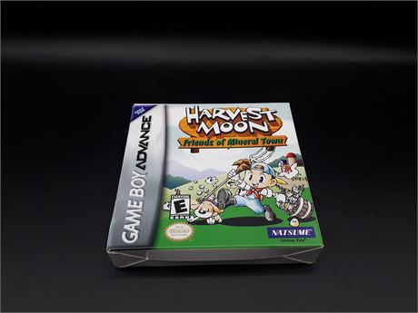 HARVEST MOON FRIENDS OF MINERAL TOWN - VERY GOOD CONDITION - GBA
