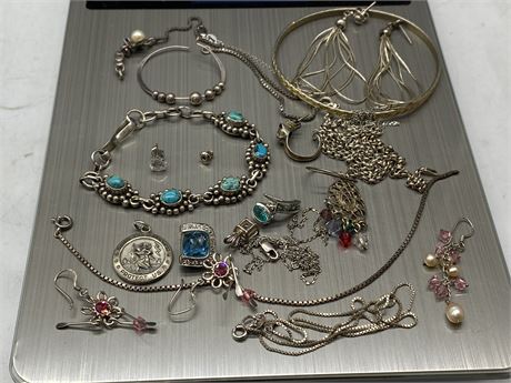 MISC STERLING 925 & OTHER JEWELRY