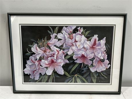 SIGNED / NUMBERED PRINT BY DONNA J. MATHEWES #59/400 (27”x19.5”)