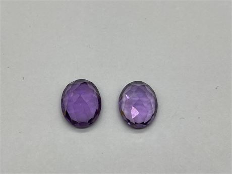 NATURAL ESTATE AMETHYSTS - GOOD QUALITY (APPROX. 5 CARATS)