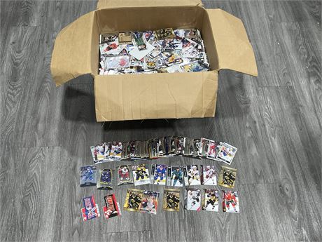 BOX OF 3000+ MISC HOCKEY CARDS 2010-2021