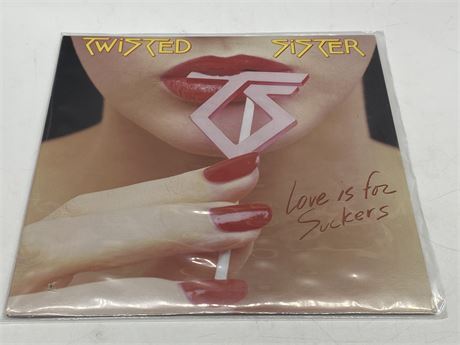 TWISTED SISTER - LOVE IS FOR SUCKERS - VG+
