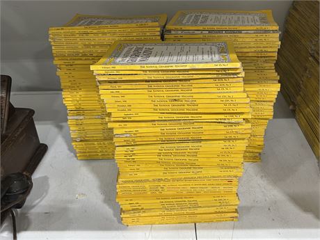 150+ 1950/60s NATIONAL GEOGRAPHIC MAGS