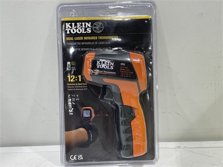 SEALED KLEIN TOOLS DUAL LASER THERMOMETER