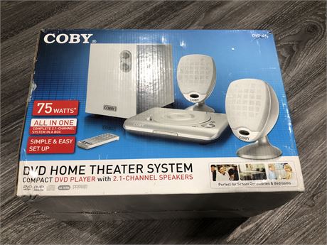 COBY DVD HOME THEATER SYSTEM