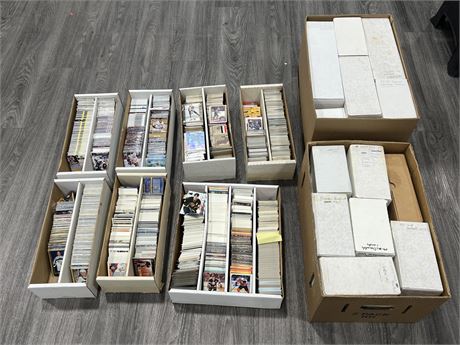 LARGE LOT OF SPORTS CARDS - MOSTLY HOCKEY