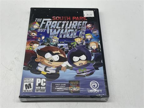 SEALED SOUTH PARK THE FRACTURED BUT WHOLE PC