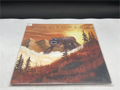2014 PRESS - WEEZER - EVERYTHING WILL BE ALRIGHT - VG (SLIGHTLY SCRATCHED)