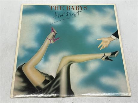 THE BABYS - HEAD FIRST - EXCELLENT (E)