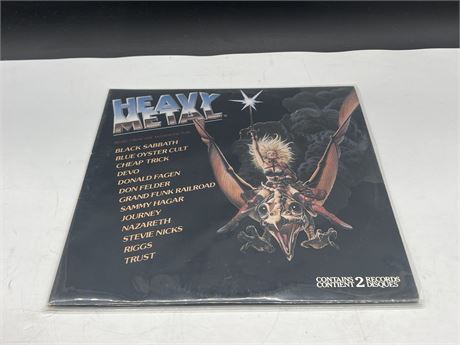 HEAVY METAL - MUSIC FROM THE MOTION PICTURE - 2LP - NEAR MINT (NM)