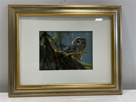 ROBERT BATEMAN OWL PRINT (19.5” x 16”)