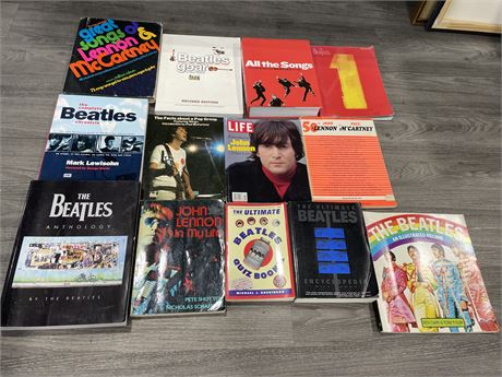 LOT OF BEATLE REFERENCE BOOKS