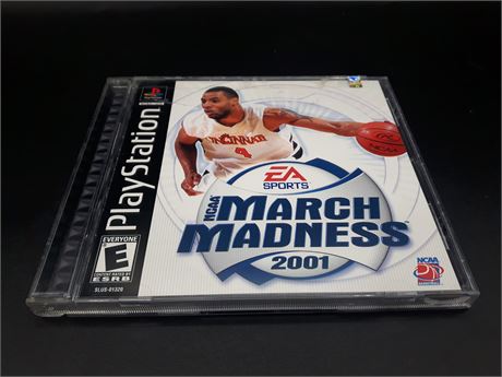NEW - NCAA MARCH MADNESS 2001 - PLAYSTATION ONE