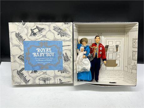 1982 ROYAL BABY BOY COMMEMORATIVE SET BY HOUSE OF NISBET MADE IN ENGLAND