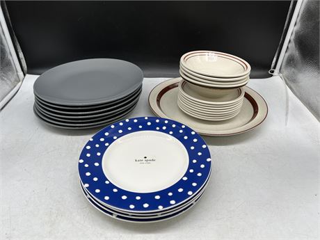 LOT OF NEW DISH-WARE & ECT