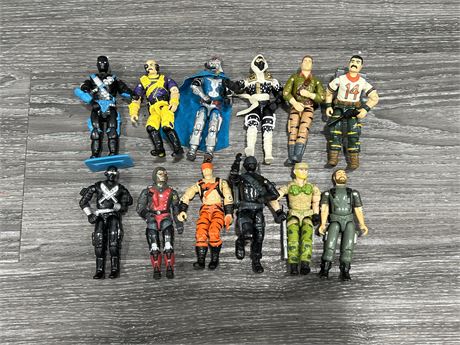 LOT OF 1980’s / 90’s ACTION FIGURES 4”