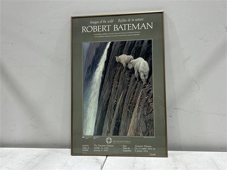 ROBERT BATEMAN FRAMED PRINT (20”x30”)