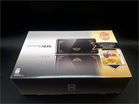 ULTRA RARE - SEALED - ZELDA EDITION 3DS CONSOLE