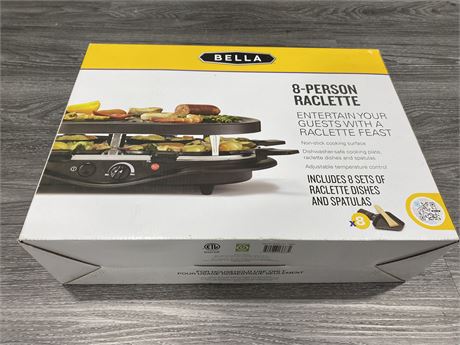 (NEW) 8 PERSON RACLETTE