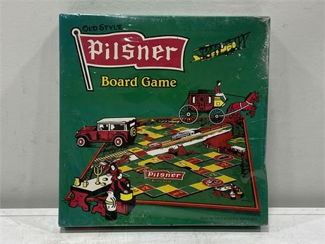 SEALED OLD TIME PILSNER BOARD GAME - LEGAL AGE TO PLAY