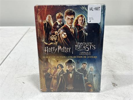 SEALED HARRY POTTER 10 FILM DVD COLLECTION