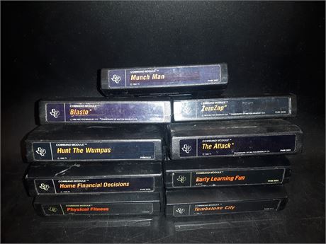 COLLECTION OF TEXAS INSTRUMENTS GAMES