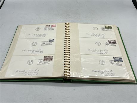 BOOK OF CDN FIRST DAY COVERS