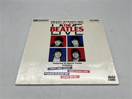 THE BEATLES LIVE SPECIAL EDITION 8” LASERDISC