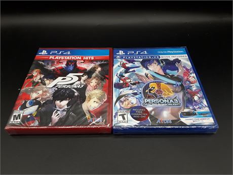 NEW - PERSONA 5 & PERSONA 3 DANCING IN THE MOONLIGHT - PS4