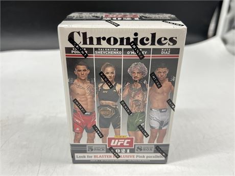 SEALED 2021 UFC PANINI CHRONICLES CARD BOX