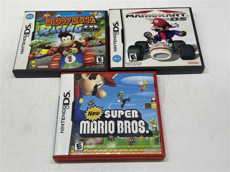 3 MISC DS GAMES