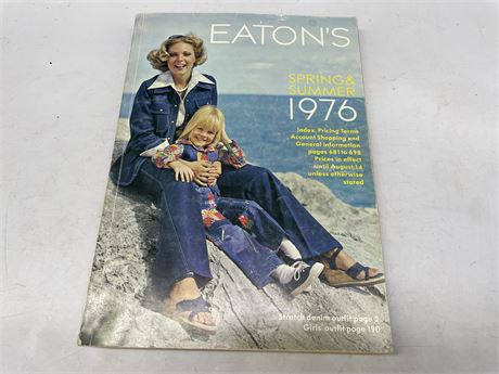 EATONS SPRING & SUMMER 1976 CATALOG