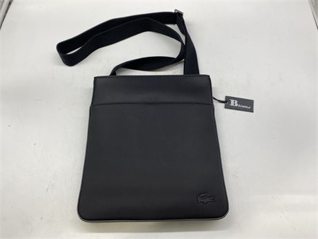BLACK LACOSTE PURSE - NEW WITH TAGS