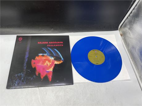 BLACK SABBATH - PARANOID BLUE LP - NEAR MINT (NM)