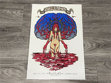 THE MELVINS POSTER (12”X18”)