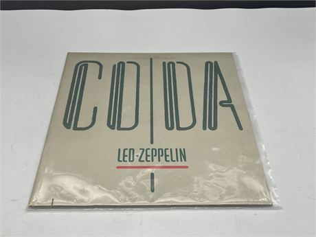 LED ZEPPELIN - CODA - VG+