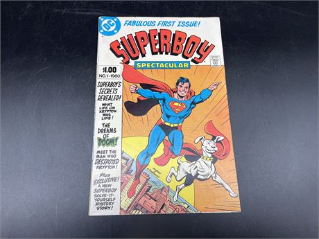 SUPER BOY SPECTACULAR THE FABULOUS FIRST ISSUE