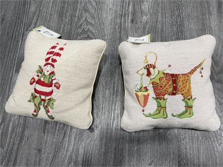 2 NEW PATIENCE BREWSTER PILLOWS WITH TAGS